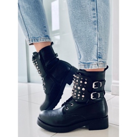 PA1 Boots à clous Ziku Noir le noir 4
