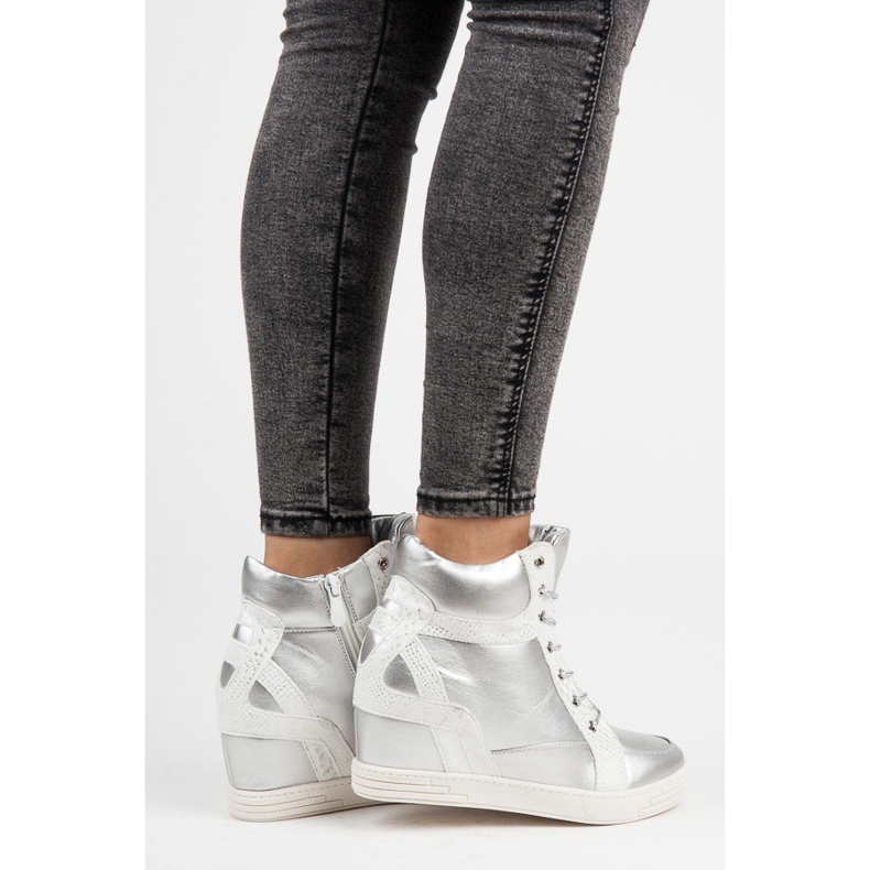 Vinceza Bottines nouées gris 2 Vinceza Bottines nouées gris 2