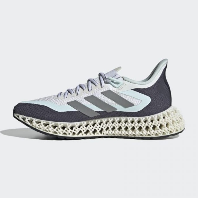 Chaussures de course adidas 4dfwd 2 Chaussures Femme GX9270 blanc bleu gris 1