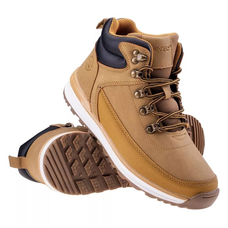 Chaussures Hi-Tec Herlen Mid Teen 92800453292 brun 1