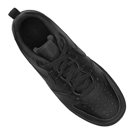 Chaussures Nike Jr Court Borough Low 2 (GS) Jr BQ5448-001 noir 1