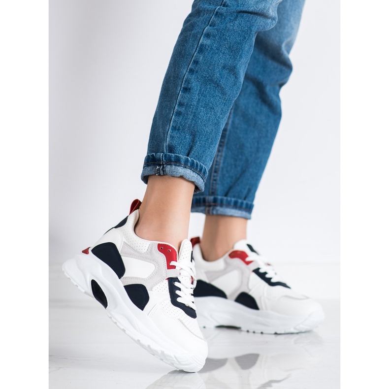 SHELOVET Baskets colorées multicolore 2