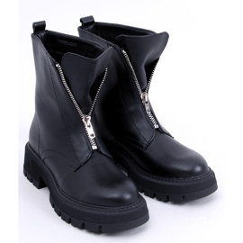 PA1 Bottes militaires Laura noires 1