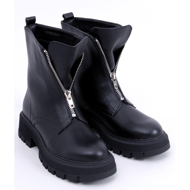 PA1 Bottes militaires Laura noires 1