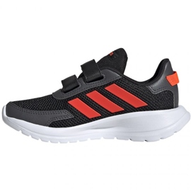 Chaussures Adidas Tensaur Run C Jr EG4143 le noir rouge 1