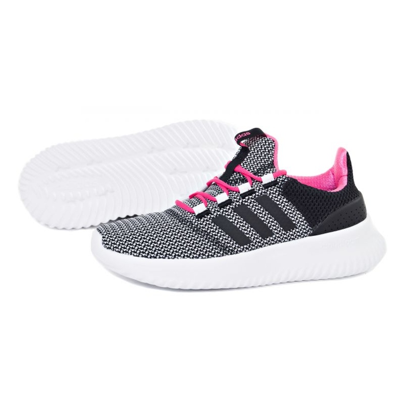 Chaussures Adidas Cloudfoam Ultimate W DB0837 le noir rose 1