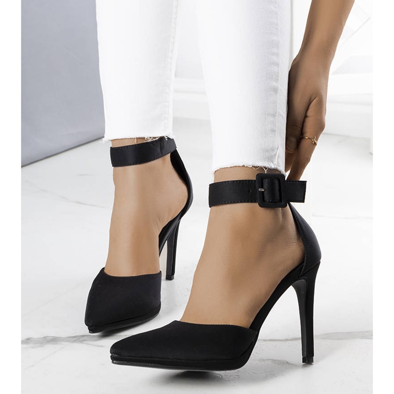 PA1 Escarpins Gerardo noirs élégants 1