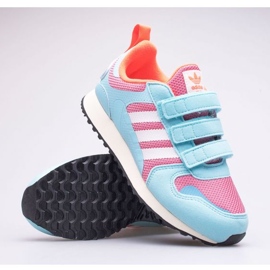Chaussures adidas Zx 700 Hd Cf C Jr FY2654 bleu rose 1