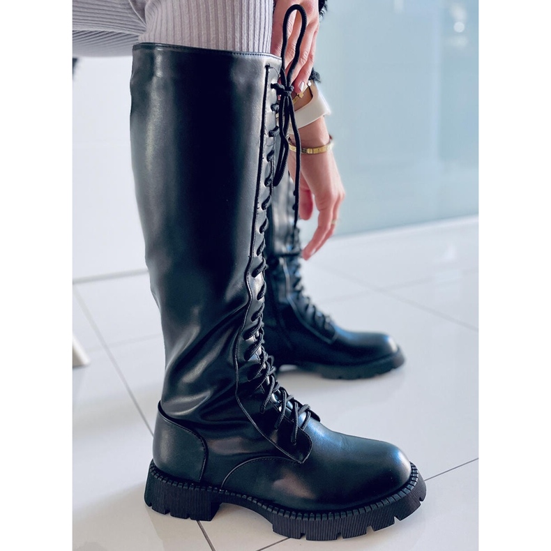 BM Anneli Bottes cavalières noires 2