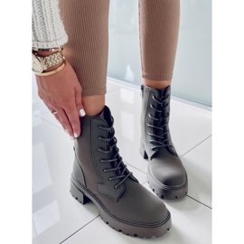 PA1 Bottines à lacets Tamar Green vert 5