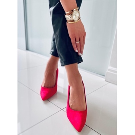PA1 Escarpins femme en daim Giorgia Red rouge 3