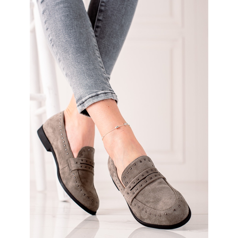 Chaussures élégantes La.Fi argent gris 1