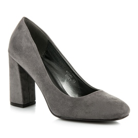 Seastar Escarpins en daim gris 3