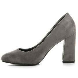 Seastar Escarpins en daim gris 4
