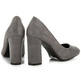 Seastar Escarpins en daim gris 5
