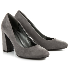 Seastar Escarpins en daim gris 6
