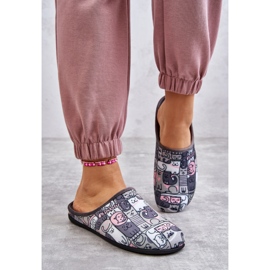 BEFADO S.A. Chaussons Befado Kotki 155D208 Gris 1