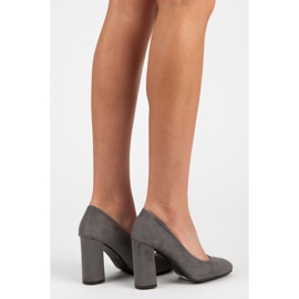 Seastar Escarpins en daim gris 7