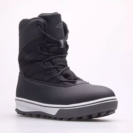 Bottes d'hiver pour enfants 4F Jr 4FJAW22FSBSF005-20S le noir 1