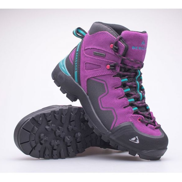 Chaussures Bergson Nyika Violet High Stx W BRG00026 1 Chaussures Bergson Nyika Violet High Stx W BRG00026 1