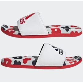 Tongs Adidas Adilette Comfort HQ7081 blanc 1