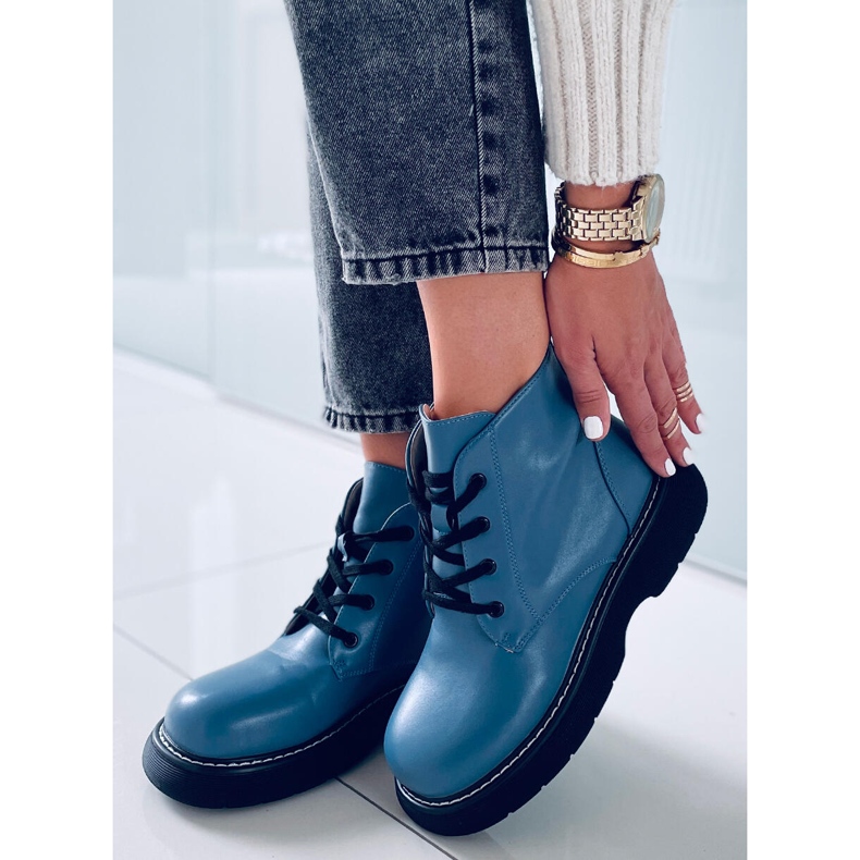 BM Bottes martensiaki bleu Gaia 2