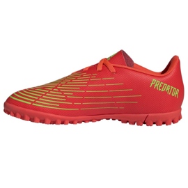 Chaussures de football Adidas Predator Edge.4 Tf Jr GV8495 rouge oranges et rouges 1 Chaussures de football Adidas Predator Edge.4 Tf Jr GV8495 rouge oranges et rouges 1