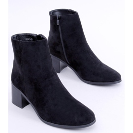 BM Bottes en daim classiques Natina Noir le noir 4