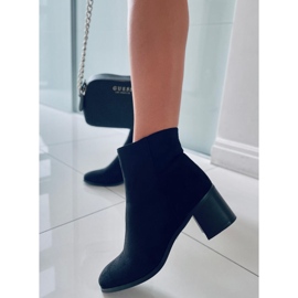 BM Bottes en daim classiques Natina Noir le noir 3