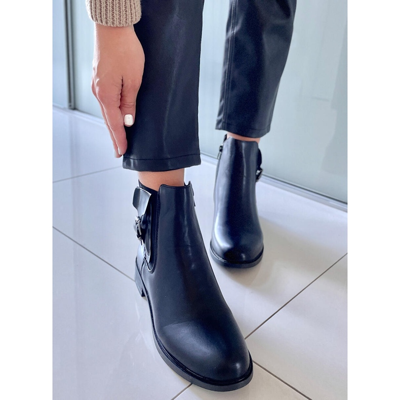 BM Bottines Chelsea Boone noires pour femme 1