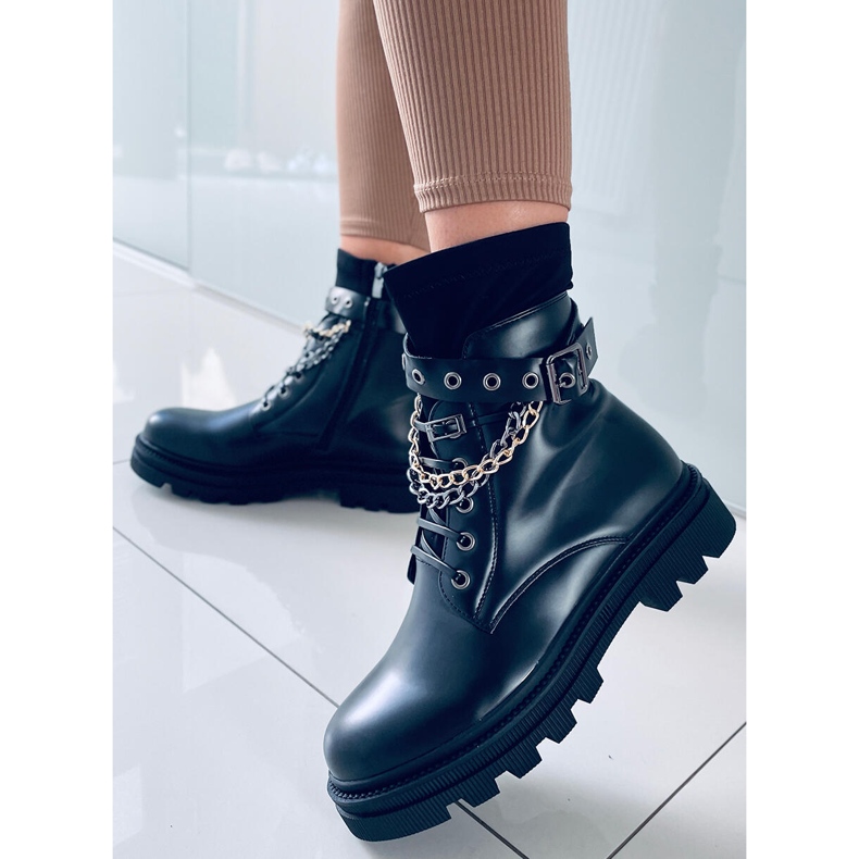 BM Bottes militaires par Steve Black noir 2