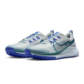 Chaussures running Nike React Pegasus Trail 4 M DJ6158-005 gris vert 2