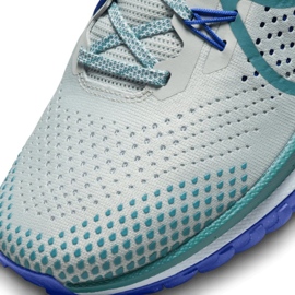 Chaussures running Nike React Pegasus Trail 4 M DJ6158-005 gris vert 5