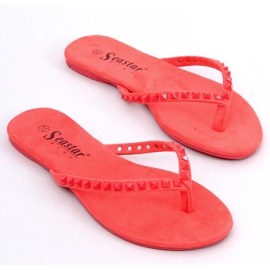 Tongs avec clous pyramidaux DD26 Red rouge 6