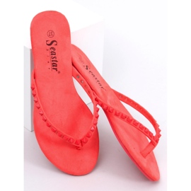 Tongs avec clous pyramidaux DD26 Red rouge 1