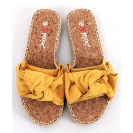 JH115P Espadrilles jaune miel 5