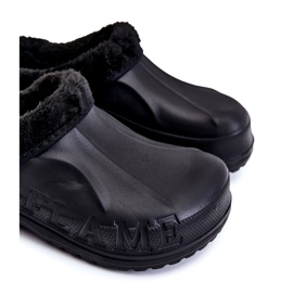PM2 Claquettes Warm Crocs Homme Noir Calmo 2