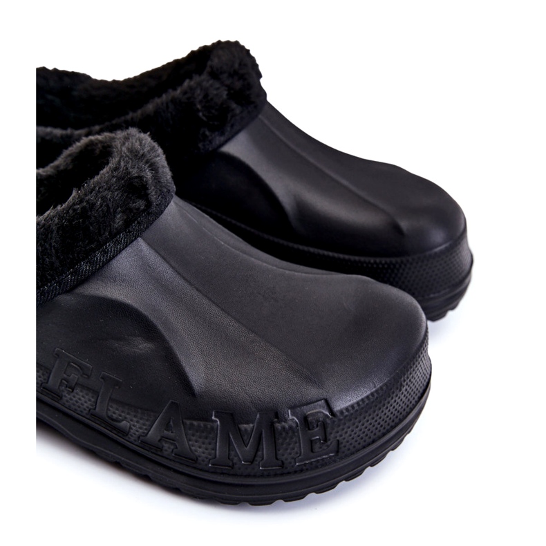 PM2 Claquettes Warm Crocs Homme Noir Calmo 2