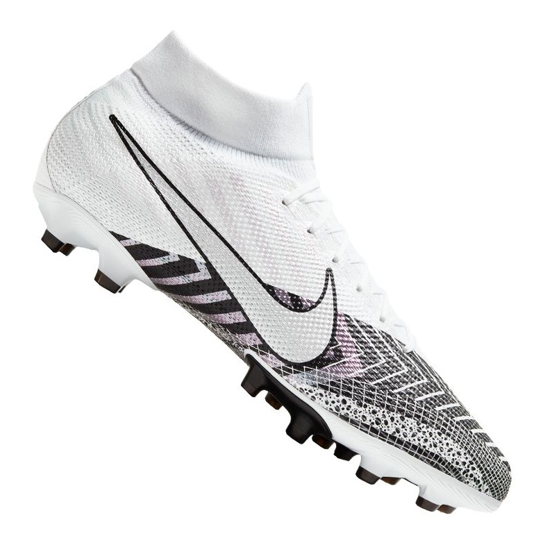 Chaussures de football Nike Superfly 7 Pro Mds Fg BQ5483-110 blanc, noir, rose blanche 1