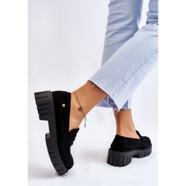 PS2 Chaussures à enfiler en daim pour femmes Noir Fiorell le noir 7