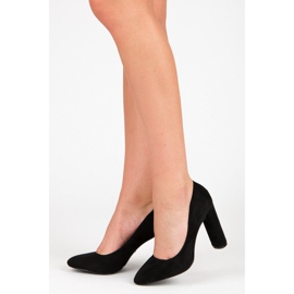 Seastar Escarpins en daim le noir 3