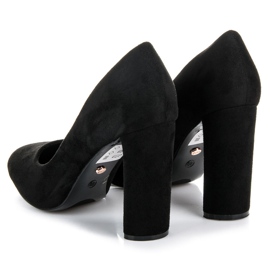 Seastar Escarpins en daim noir 1