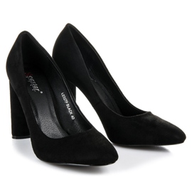 Seastar Escarpins en daim noir 2