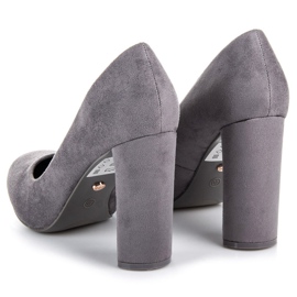 Seastar Escarpins en daim gris 2