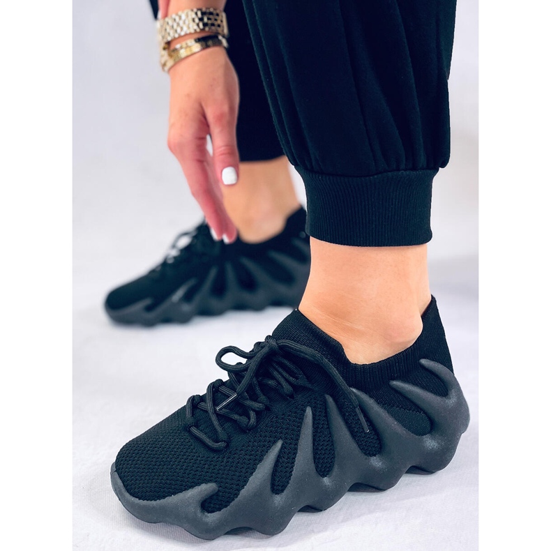 BM Baskets chaussettes noires Eaton le noir 2