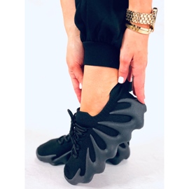 BM Baskets chaussettes noires Eaton le noir 1