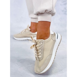 BM Baskets femme Barks Beige 2