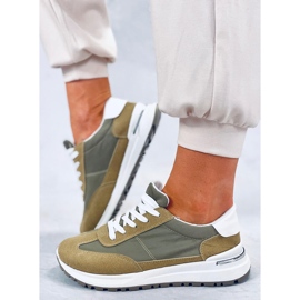 BM Barks Vert Baskets Femme 1