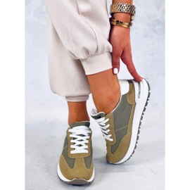 BM Barks Vert Baskets Femme 5