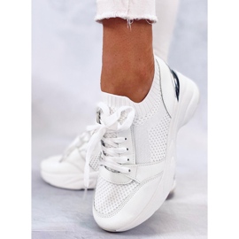BM Baskets compensées blanches Davis 5
